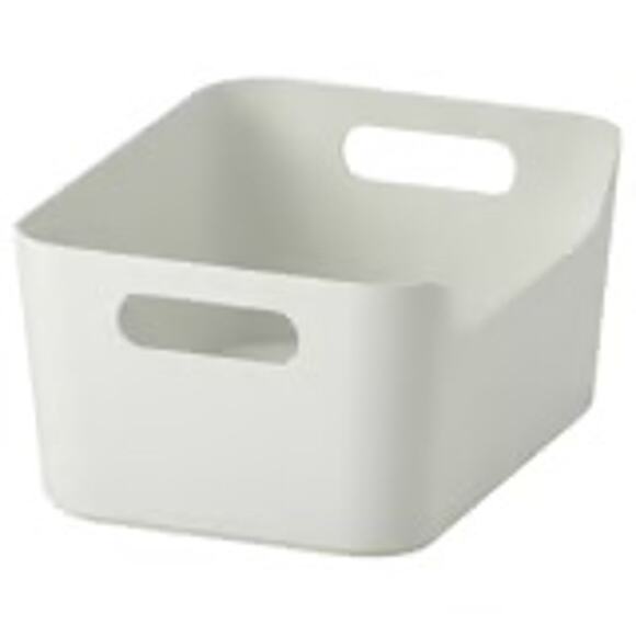 IKEA UPPDATERA Grab & Go White Storage Box Tidy Anywhere - Picture 1 of 2